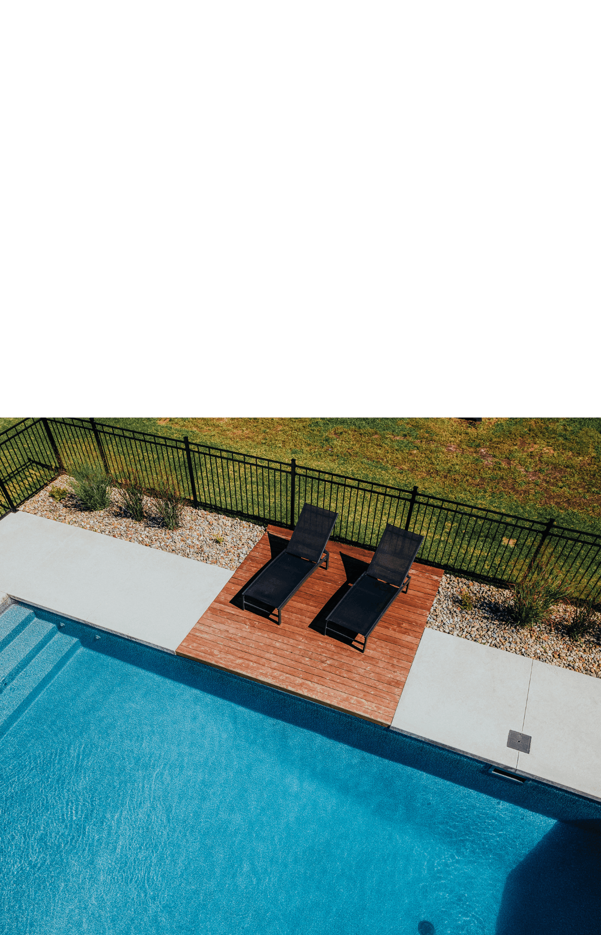 Piscine creusée en acier galvanisé